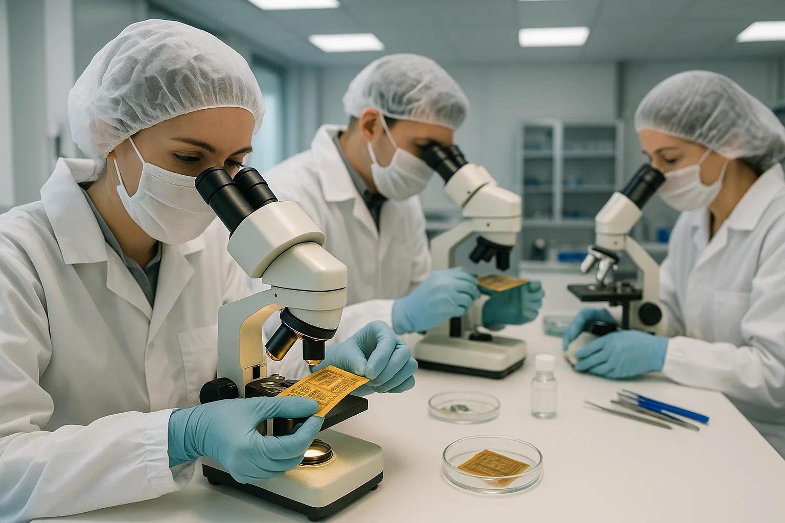 Biodegradable Electronics Regulations Tighten Worldwide 1 Researchers Testing Biodegradable Electronics in Lab
