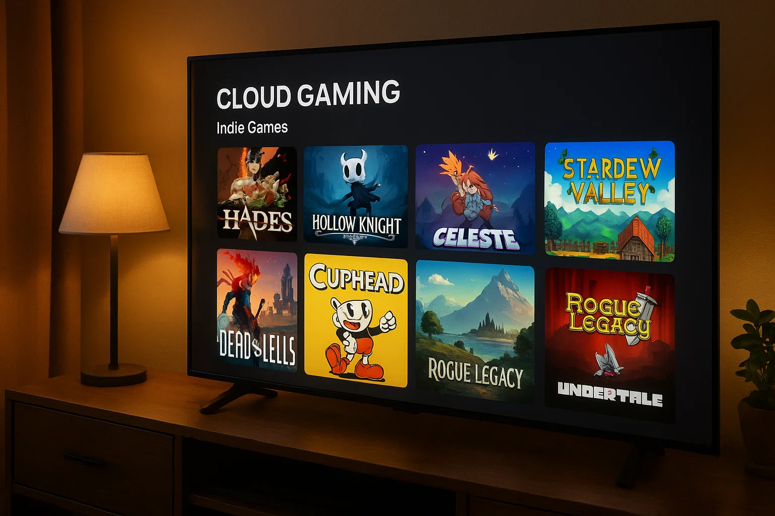 Cross-Platform Cloud Gaming for Indie Fans 2 Handheld cloud gaming device streaming an indie title outdoors