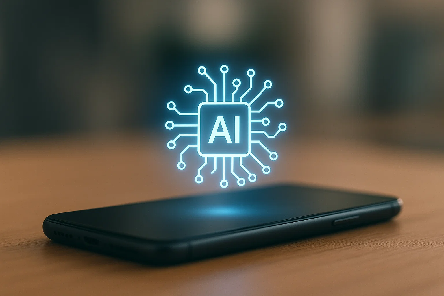 Edge AI on Devices: How Modern Inference Really Works 2 Smartphone showing on-device AI processing