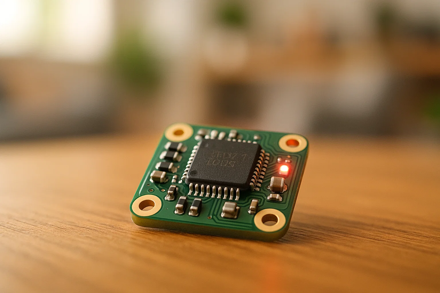 TinyML-powered microcontroller sensor for smart homes
