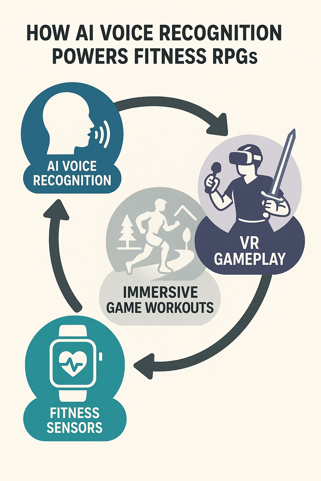 Voice-Controlled Fitness RPG Games: The Next Workout Era 2 Augmented reality fitness RPG with live character response