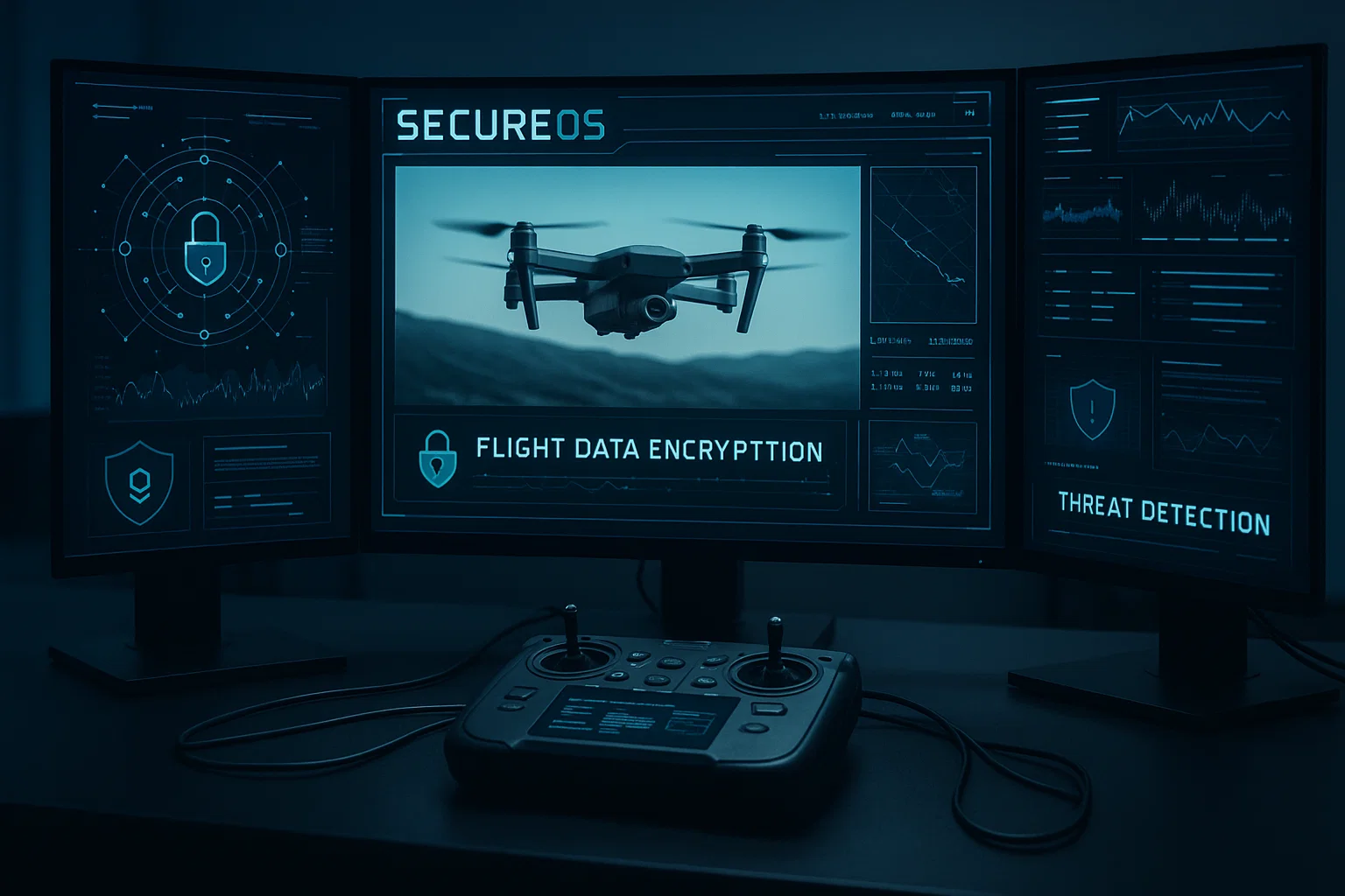 SecureOS Review: The Safety Backbone for Drones 1 SecureOS Interface on Drone Control Systems