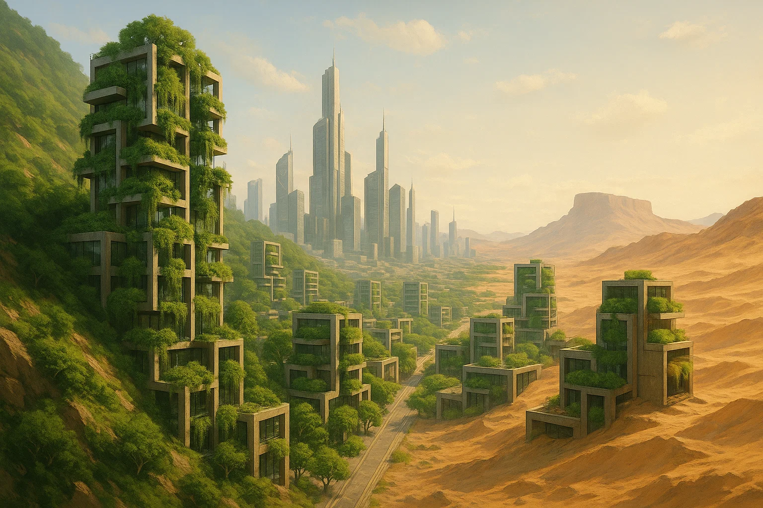 Terrain-Specific Vertical Garden Modules Redefine Urban Greening 1 Terrain-Specific Vertical Gardens in Future Cities