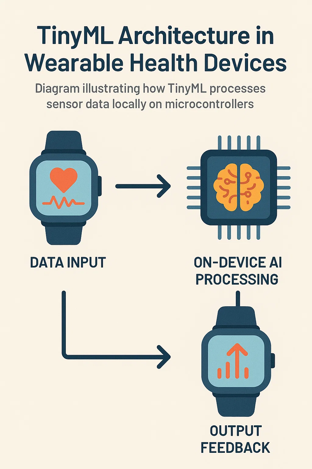 How TinyML Powers the Next Wave of Health Wearables 2 TinyML Architecture in Wearable Health Devices