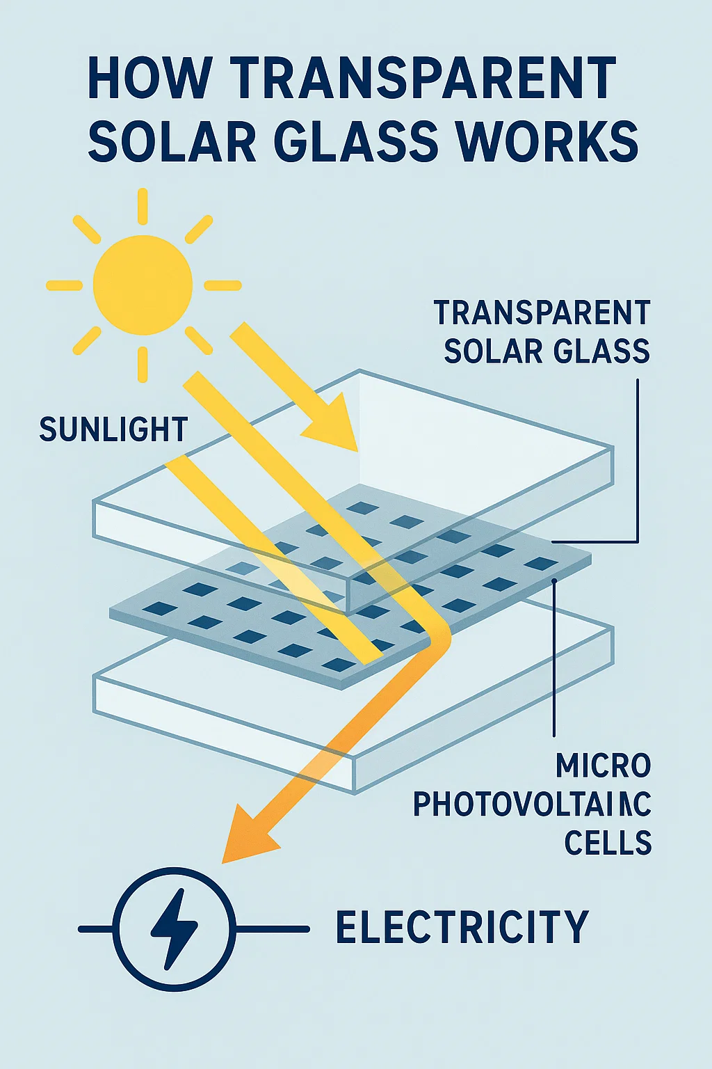 Transparent Solar Glass: Powering Phones and Laptops 2 How Transparent Solar Glass Works